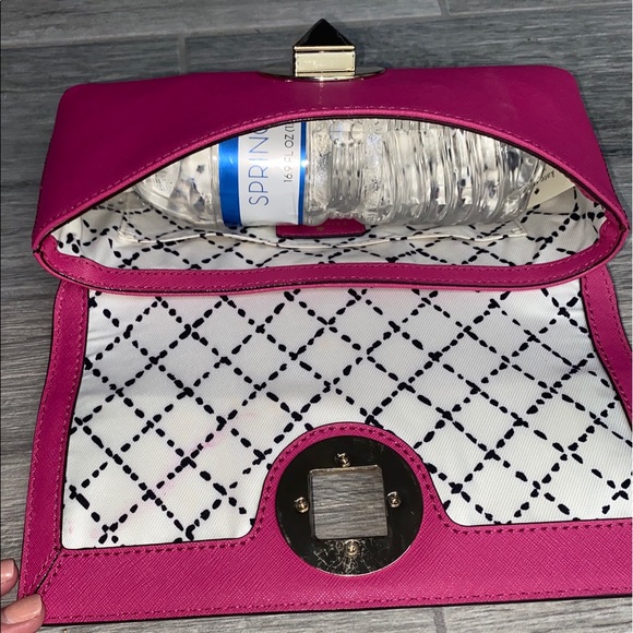 💖💖💖 KATE SPADE clutch in hot pink. EUC. 💖💖💖 - Picture 3 of 13